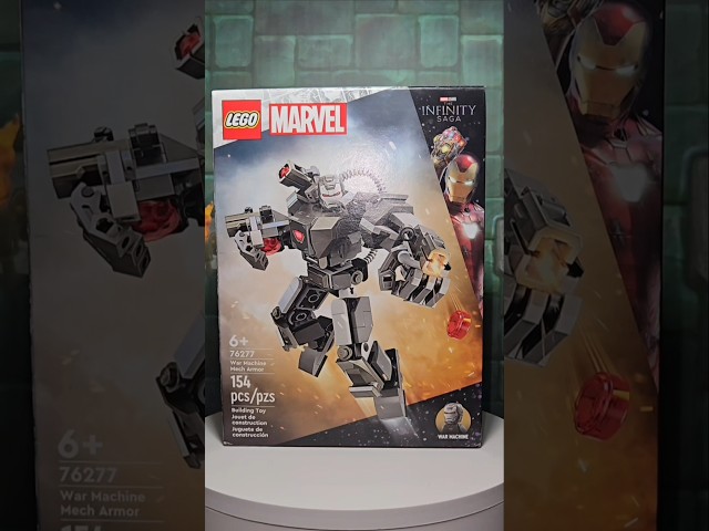 Lego Marvel War Machine Speed Build! Infinity Saga #lego #legomarvel #legobuild #marvel #legos #toys