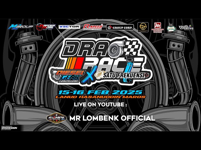 🔴 LIVE STREAMING | DRAG RACE | DIESEL GENK MKS X 1 FREKUENSI | LANUD HASANUDDIN MAKASSAR