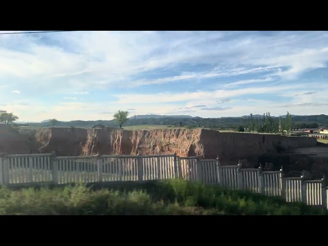 Spectacular View On High Speed Train From Beijing To Hohhot, June 15, 2024 at 18:36