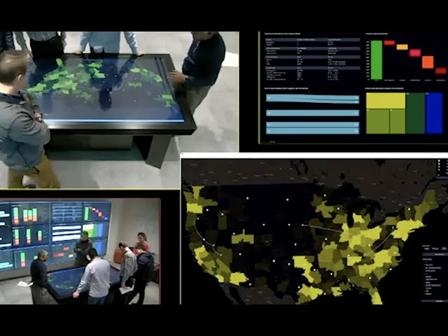 Supply Chain Simulation in the MIT Computational Analytics, Visualization & Education (CAVE) Lab