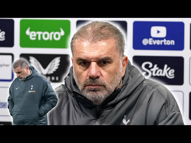 'The RESPONSIBILITY lies with me to GET THIS RIGHT!' | Ange Postecoglou | Everton 3-2 Tottenham