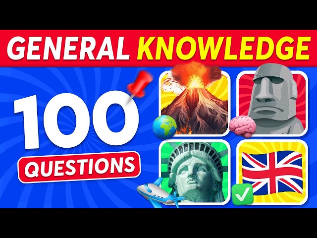 How Good is Your Geography? 🌎🧠🤔 100 General Knowledge Geography Quiz! 📍