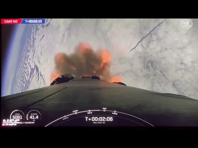 SpaceX GSAT-N20 Falcon 9 Mission 18th Nov 24 and bullseye landing !