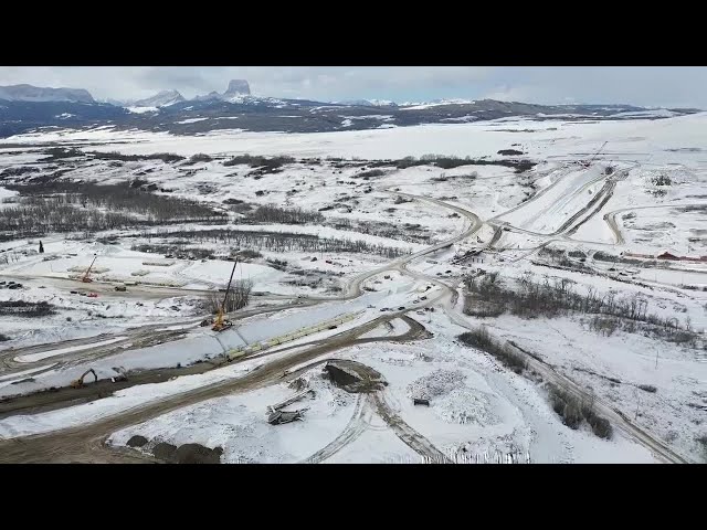 Progress continues on the St. Mary Siphon repair project