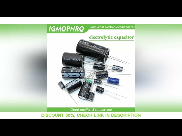 Capacitor eletrolítico de alumínio 4V 10V 16V 25V 35V 100UF 220UF 330UF 470UF 680UF 1000UF 47UF 1500