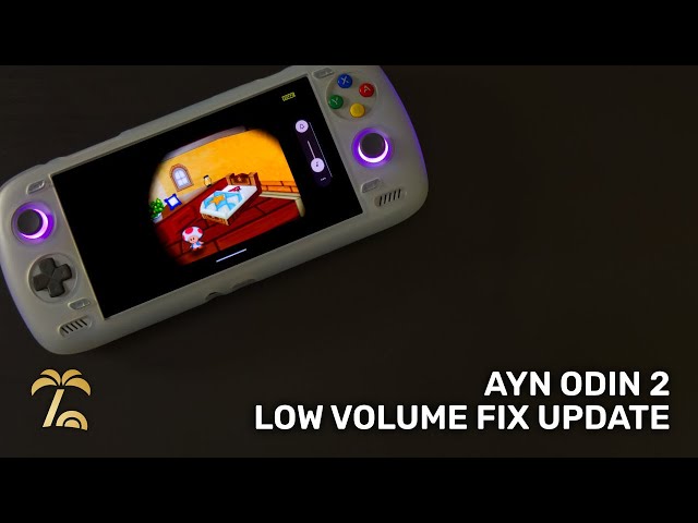 Low Volume Fix with AYN Odin 2 Update 1.0.0.296