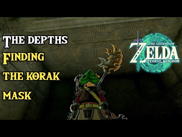 The Korok Mask: A Dark Adventure in the Depths | Zelda: Tears of the Kingdom