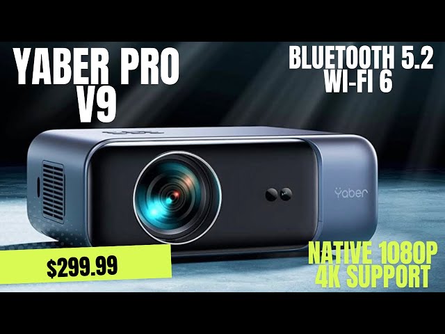 Unboxing one of the best budget projector: Yaber Pro V9