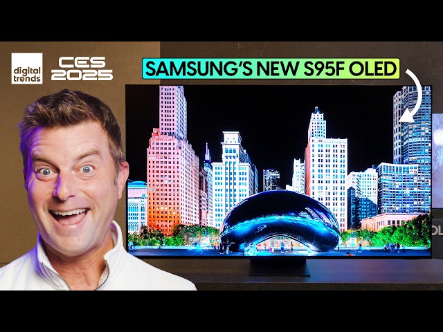 Samsung's Largest Flagship OLED Ever: Meet the 83-inch S95F!