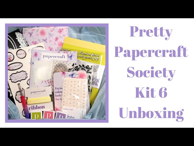 Take A Look Inside Kit 6 Of The Papercraft Society