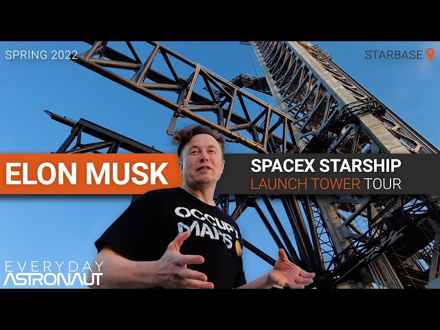 Go up SpaceX's Starship-catching robotic launch tower with Elon Musk!