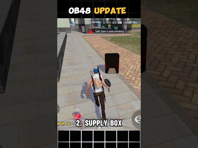 OB48 UPDATE CHANGES #freefire #shorts #foryou #update