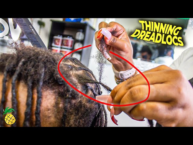 How To Fix Thinning Dreadlocks // FAST TUTORIAL