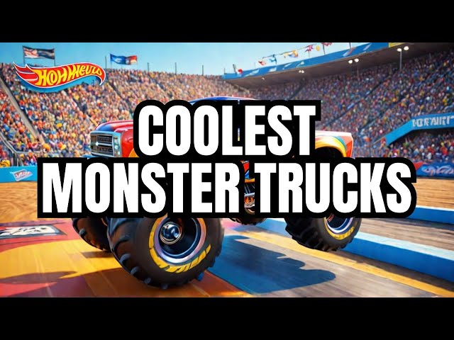 Want the COOLEST Hot Wheels Monster Trucks? Watch This Now!