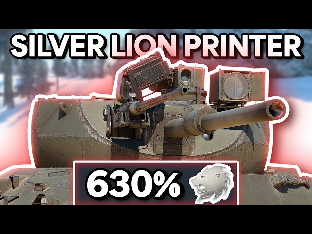 I Found A Silver Lion Printer | Turm III