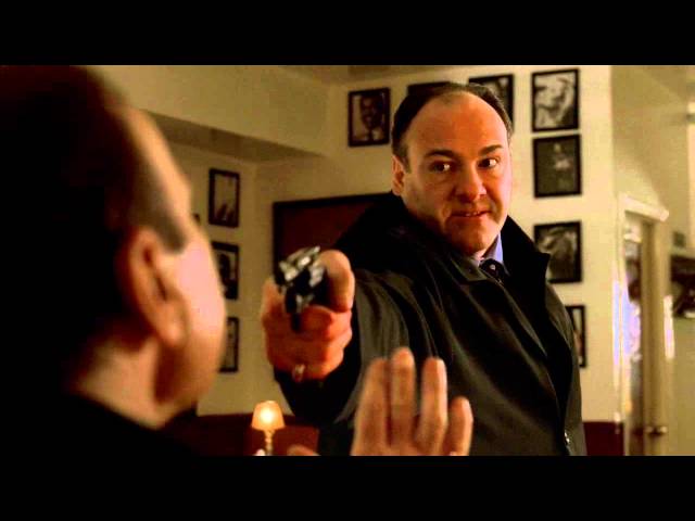 Tony goes to get revenge on Coco Cogliano for harassing his daughter  (The Sopranos, season 6)