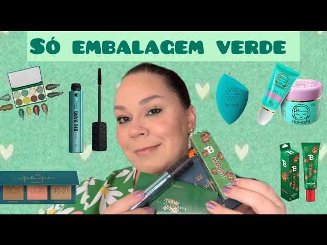 Sugestão de vídeo: usando só embalagem verde 💚