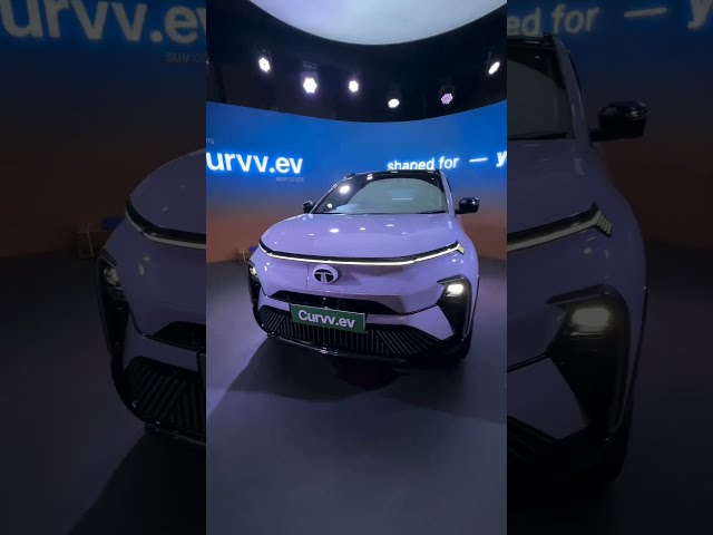 Tata Curvv Ev launched in India from Rs. 17.49 Lakhs to Rs. 22 lakhs #tata#tatacurvv#tatacurvvev