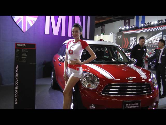 2014台北世貿新車展MINI名模CAR QUEEN,華網TVTV台網TNTV中網CTTV 33