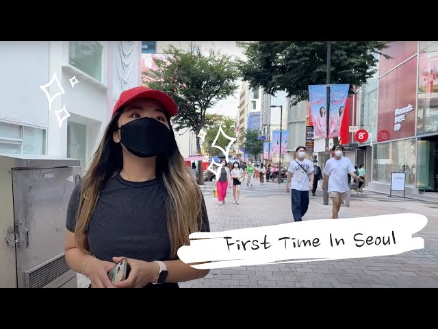 Seoul Vlog | Exploring Hongdae and Myeongdong