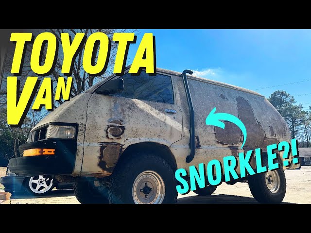 Get Snorked! Low Budget Snorkel for the Toyota Van!!?