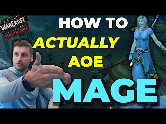 How to MAGE AoE FARM DUSKWOOD WARGENS in HARDCORE