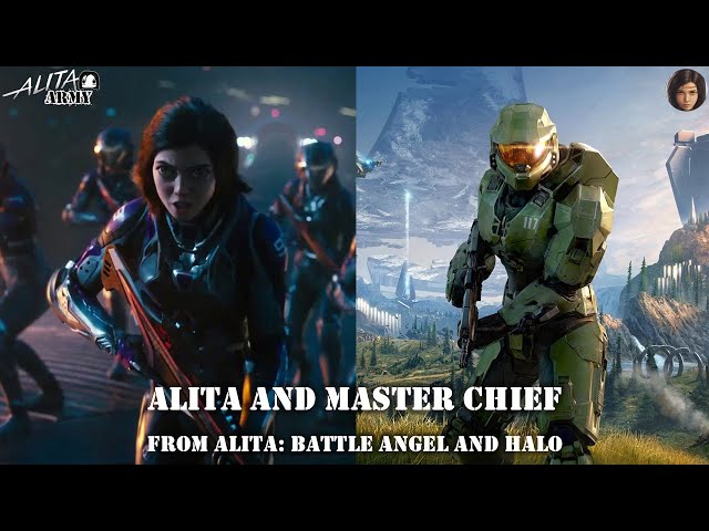 Alita and Master Chief | Alita Battle Angel 2