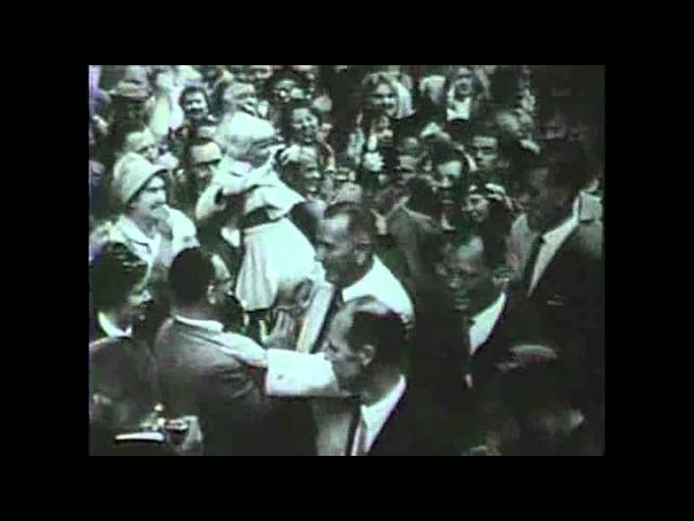 "World Peace":  JFK Speech at American University,  VP Johnson in Berlin. MP623.