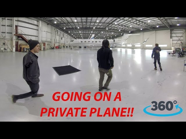 Going on a Private Plane!! (360° GoPro)