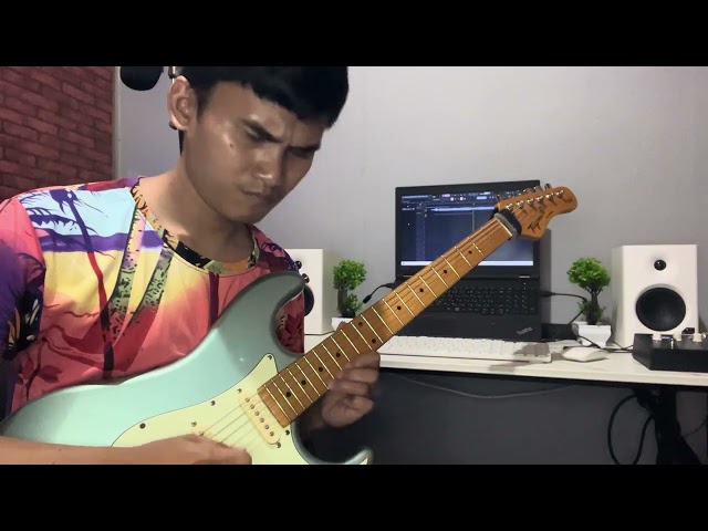 Dahunog by Influence Band guitar solo cover.