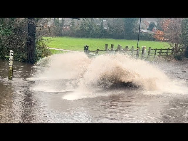 Fails Galore and Epic Close Calls || Vehicles vs Deep Water || Uk Flooding Compilation #1