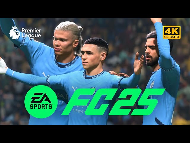 (PS5) EA SPORTS FC 25 |  Manchester City vs Chelsea |  PS5 GAMEPLAY  UHD [ 4K 60FPS ]