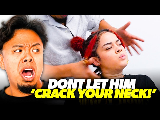 PARENTS **BEGGED HER** NOT TO SEE A CHIROPRACTOR!😱 | Asmr Back Pain Adjustment Crack | Dr Tubio