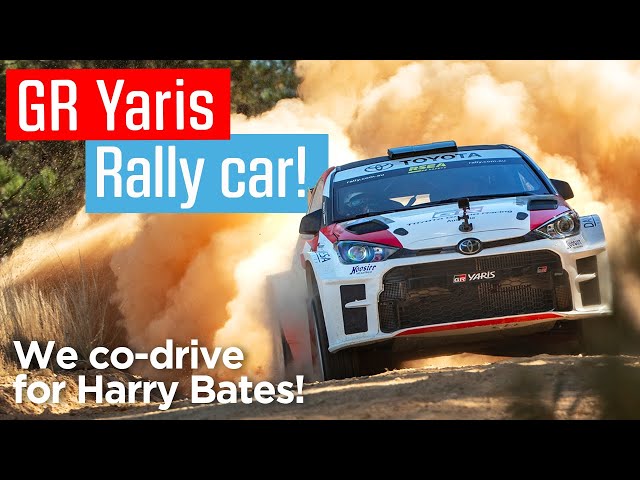 Toyota GR Yaris AP4 rally car: we co-drive! | MOTOR