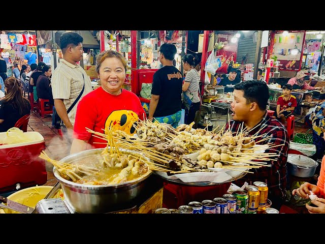 Cambodia Food  that Cambodia people and Thai people like to eat #localfoodtour #thaifood #khmerfood