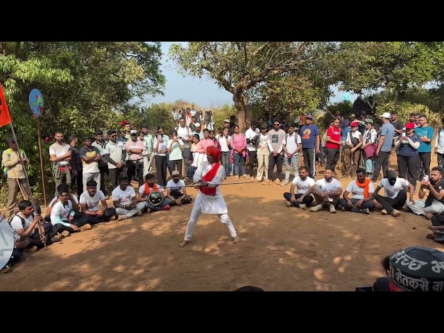 Mesmerizing Bo Staff Skills by a Talented Girl at Vasota Fort