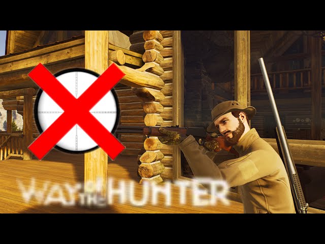 Iron sights only (Way of the hunter)