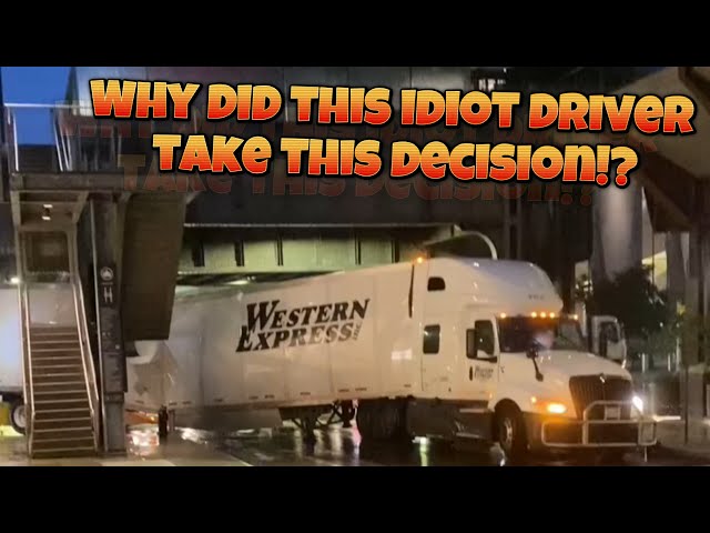 Why did this idiot make this decision? | Lady driver cut off truck | Truck fled from cops & crashed