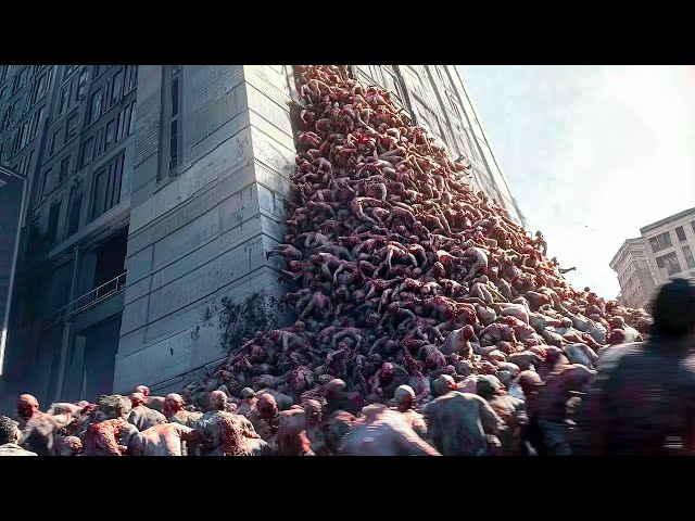 Man Trapped in a Building For Days as a Horde of Zombies Tries to Break In