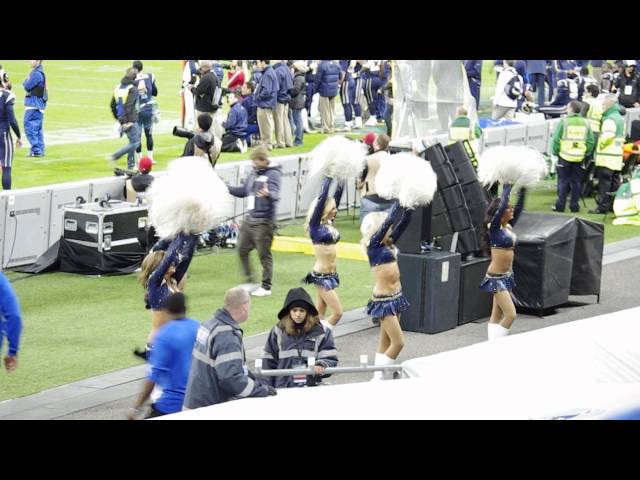 St Louis Rams Cheerleaders in London 2012 2