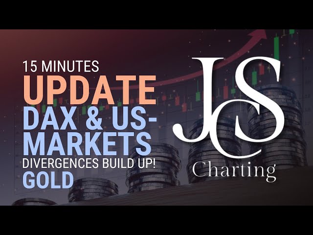 DAX, DJIA, NDX, SPX & GOLD - DIVERGENCES BUILD UP! (Learn More) — JCS-Charting