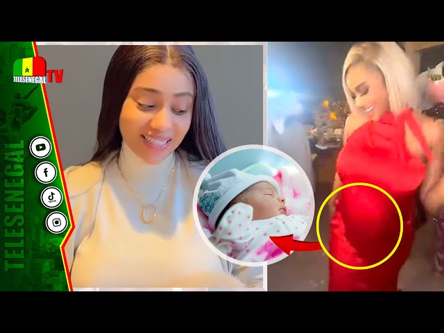 🎉 Carnet rose : Racky Aidara a accouché, elle a donné naissance à une fille ! (Vidéo) 👶💖