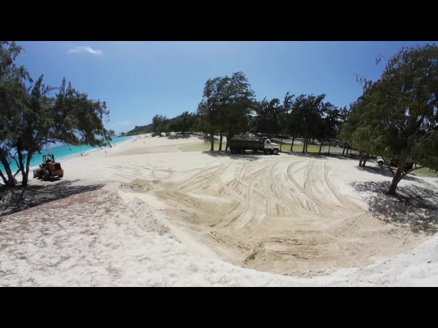 Samsung's New Gear 360 camera at Kailua Beach Park Hawaii