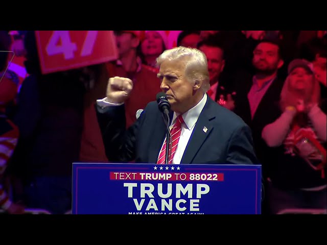 Trumps FIREY Last 8 Minutes Of His VICTORY Rally In Washington DC | The Oregon Conservative