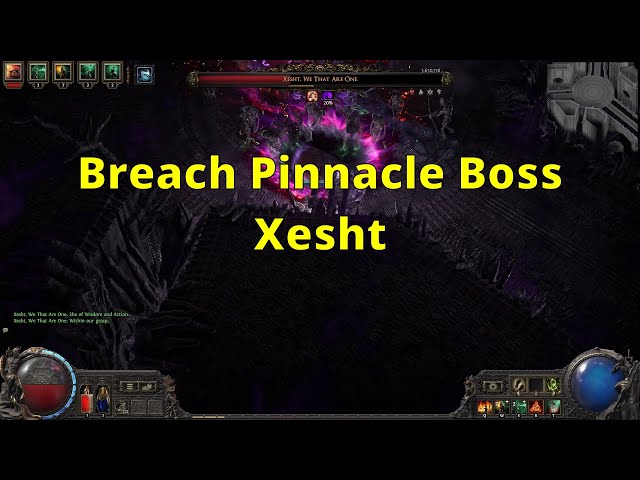 POE2: Breach Pinnacle Boss, Xesht