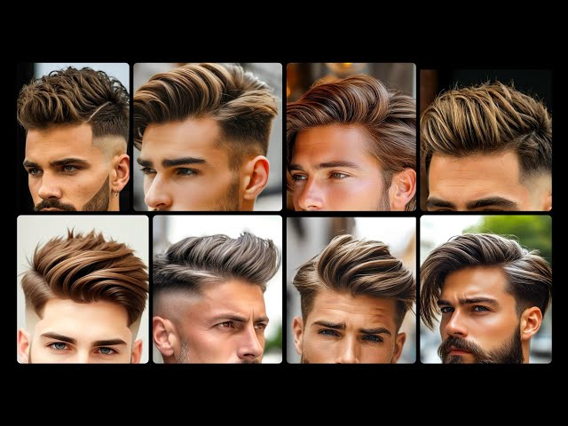 50+Slicked-Back Hairstyles for Men:Elevate Your Look with Classic andModern Styles//20 Slicked-Back