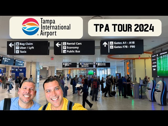 TPA Tour 2024 - Tampa International Airport - Ultimate Guide