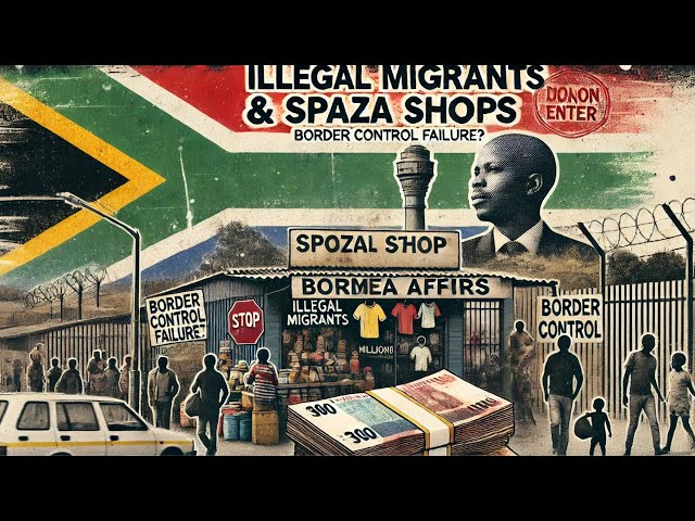 South Africans Alarmed: Illegal Migrants in Spaza Shops & DA’s Silence on Border Control