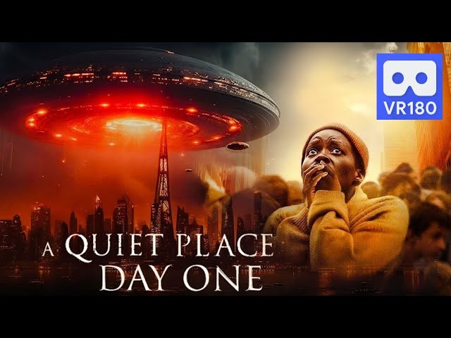 5K 180VR A Quiet Place: Day One Alone in the theater