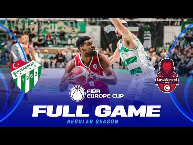 Bursaspor v Casademont Zaragoza | Full Basketball Game | FIBA Europe Cup 2024-25